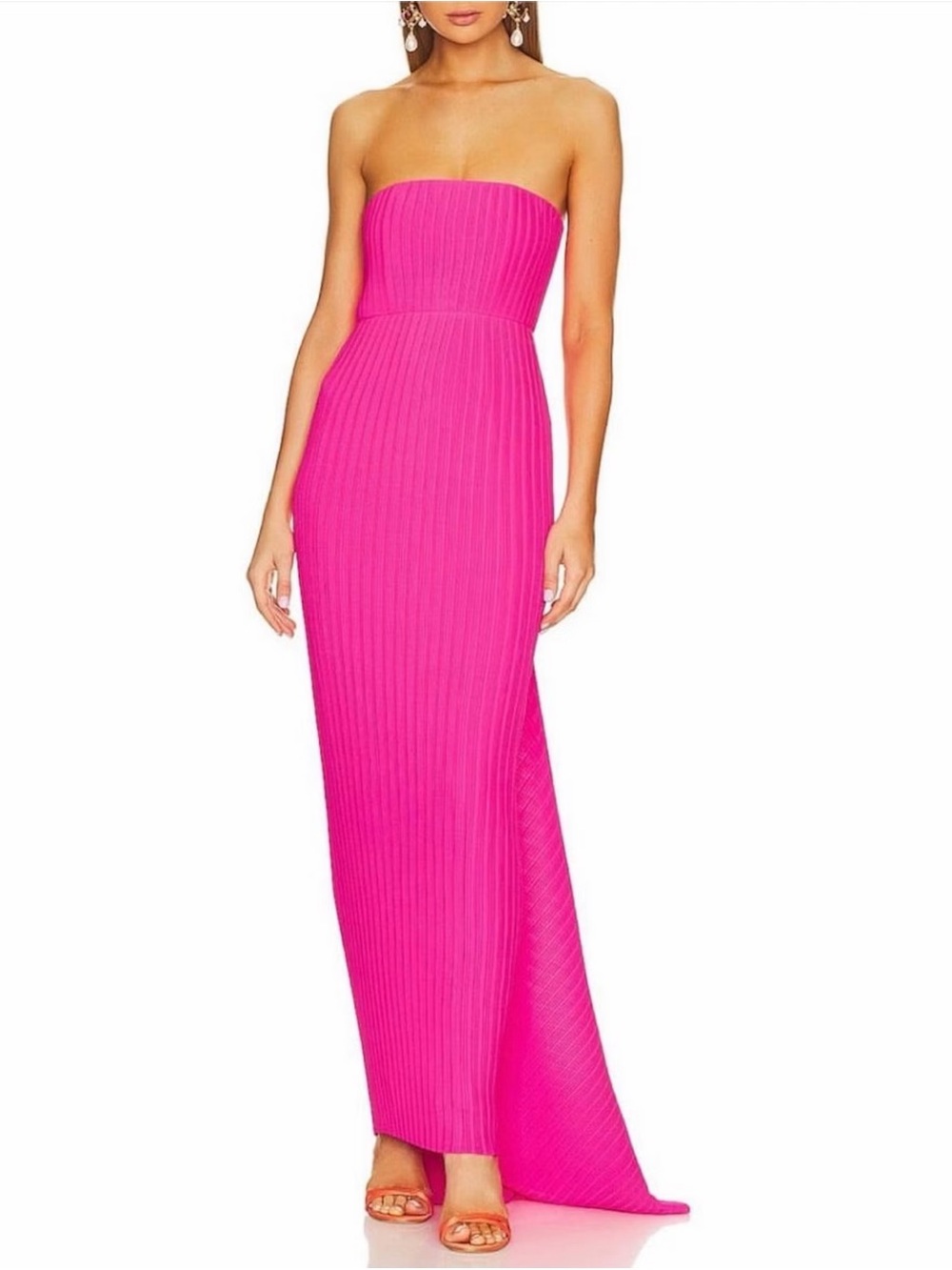 Solace London harlee pink dress